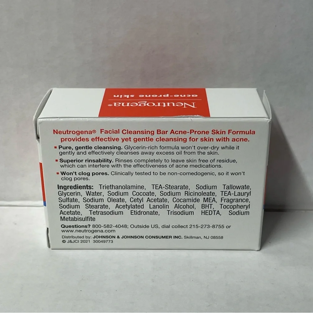 💛$2💛 Neutrogena facial bar acne-prone skin *outdated item*